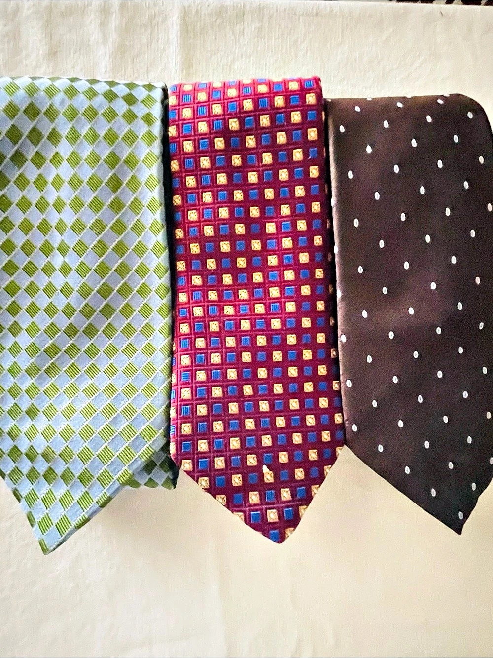 Oscar de la Renta,Tom James, Ike Behar Men's Geometric Necktie- Set of 3
